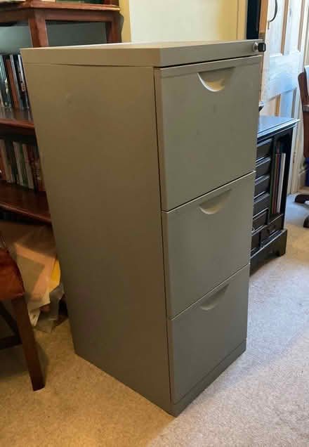 Photo of free Three Drawer Filing Cabinet (Oldfield Park) #1