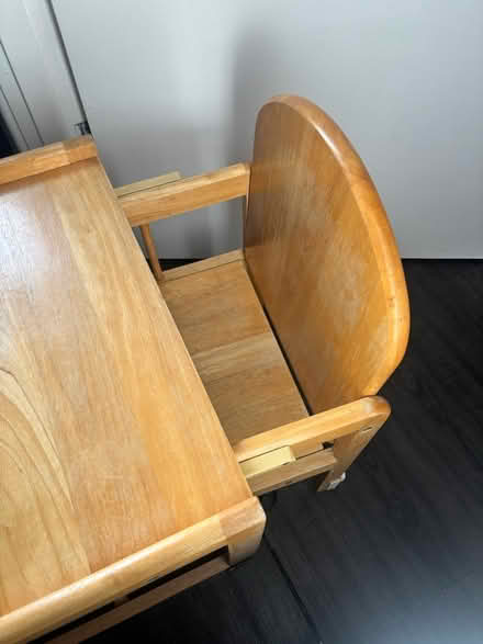 Photo of free Child table and chair (Norfolk park S2) #2