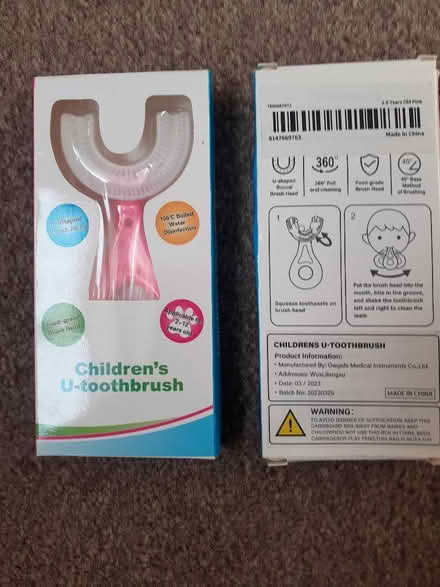 Photo of free Child's U-shaped Toothbrush (Panshanger AL7) #1