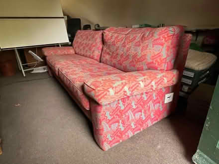 Photo of free Large Ikea Retro 3 piece sofa suite (Steyning) #2