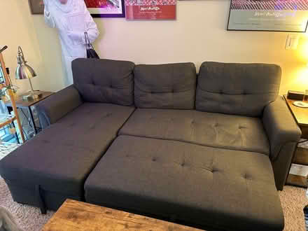 Photo of free Grey Couch (noma) #2