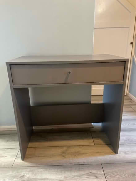 Photo of free Grey Officer Desk (Two Poplars Pub, RG41 2P) #1