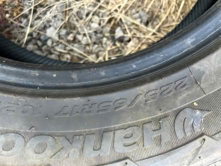 Photo of free Studded snow tires (near 18th St. and 112th Ave.) #2