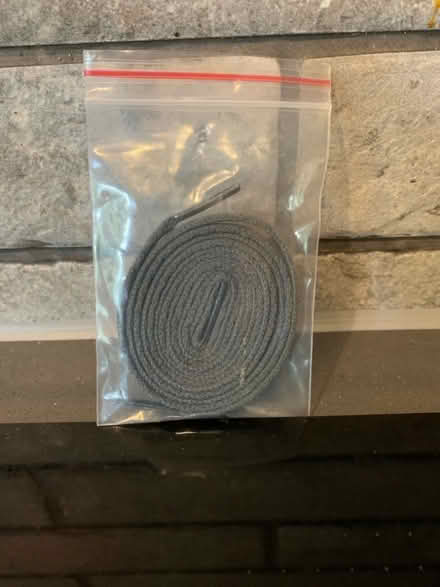 Photo of free 26” grey shoelaces (Tilehurst RG30) #1