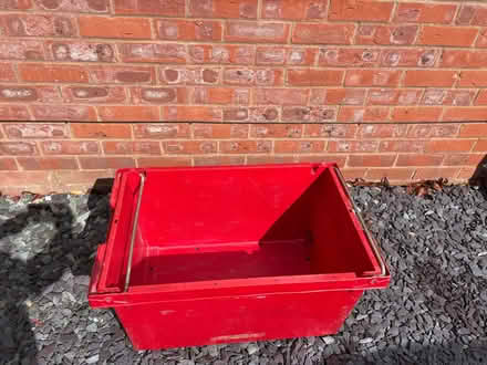 Photo of free Red plastic tub (Trowbridge BA14) #1