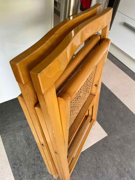 Photo of free Two folding chairs (Wormholt W12) #2