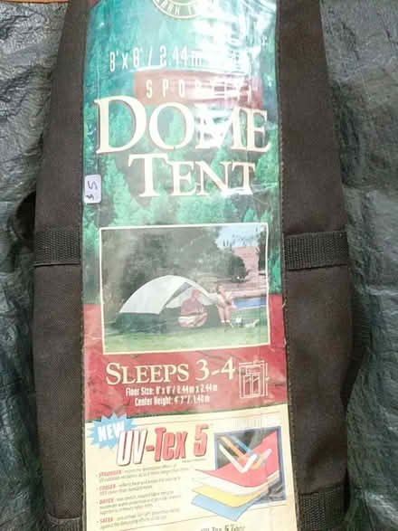 Photo of free tent with fly no poles (Ann Arbor near Hillside Terr.) #2