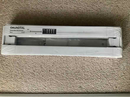 Photo of free IKEA 2 bar stainless steel towel rail (Greenhill DY10) #1
