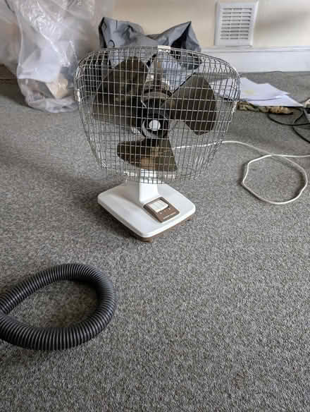 Photo of free Large adjustable two speed fan (Leatherhead) #1