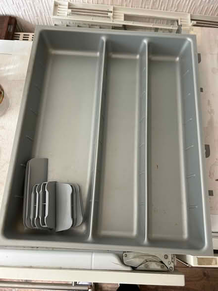 Photo of free Grey plastic cutlery tray (Norton S8) #1