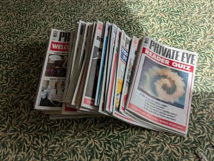 Photo of free Private Eye (back issues 2020-2024) (Lavant PO19) #2