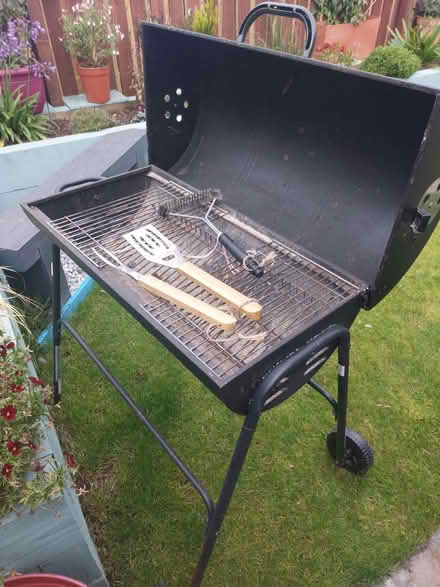 Photo of free BBQ Grill with cover (Pitreavie Castle, KY11) #1