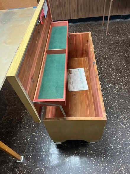 Photo of free Lane cedar chest (Parchment) #4