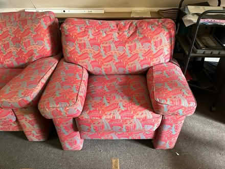 Photo of free Large Ikea Retro 3 piece sofa suite (Steyning) #4