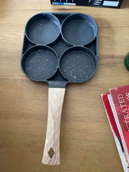 Photo of free Egg frying pan (used once) (Two Poplars Pub, RG41 2P) #1