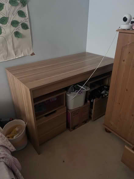 Photo of free Wooden desk - not drawers (CR2) #1