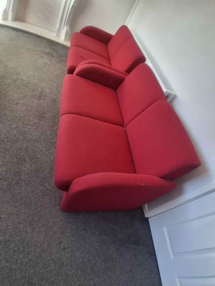 Photo of free Two seater sofa. ( 3pcs ) (B37 Chelmsley Wood, Birmingham) #1