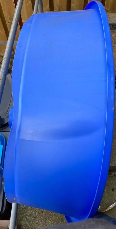 Photo of free Blue Plastic Dog Bed (AB12) #2