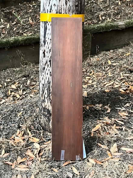 Photo of free Solid Wooden Plank shelf redwood (33 Glen Ave San Rafael) #1