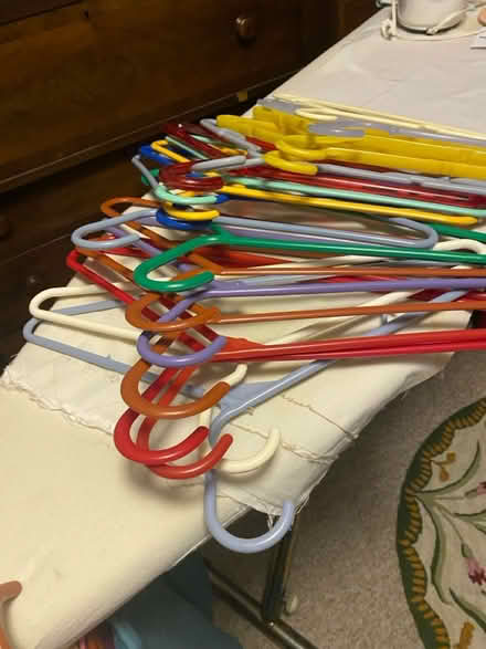 Photo of free Plastic hangers (Fremont) #1