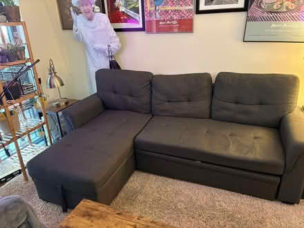 Photo of free Grey Couch (noma) #1