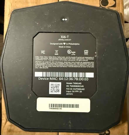 Photo of free Xfinity streaming box, remote, etc (Valencia Avenue, Sunnyvale) #4