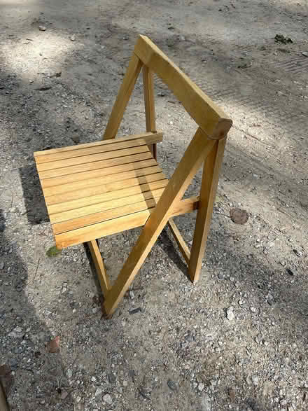 Photo of free Folding chair (Beechwood/New Edinburgh) #1