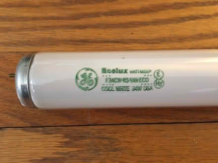 Photo of free One 48" T12 fluorescent light bulb (EFC/Westover (N. Arlington)) #1