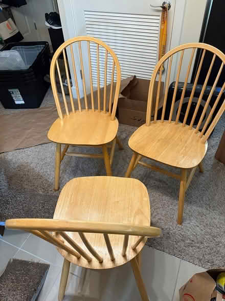 Photo of free Wooden Chairs (noma) #1