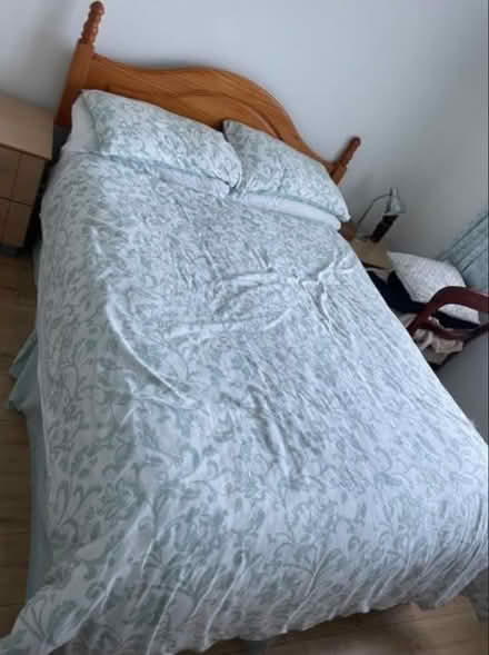 Photo of free Double bed-base,mattress,headboad (Dublin 14) #1