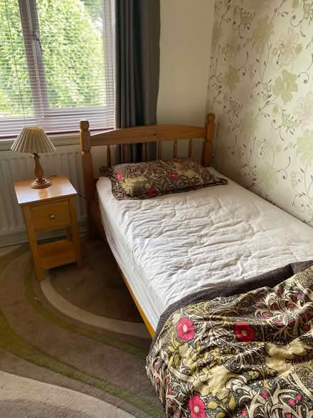 Photo of free Single pine bed (Dunstable LU6) #2