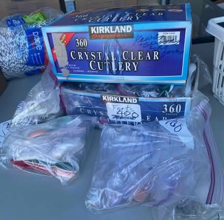 Photo of free Plastic cutlery, woven baskets (Community Center) #1