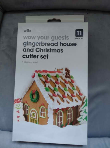 Photo of free Gingerbread house cutter set (Stroud GL5) #1