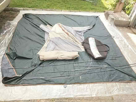 Photo of free tent with fly no poles (Ann Arbor near Hillside Terr.) #3