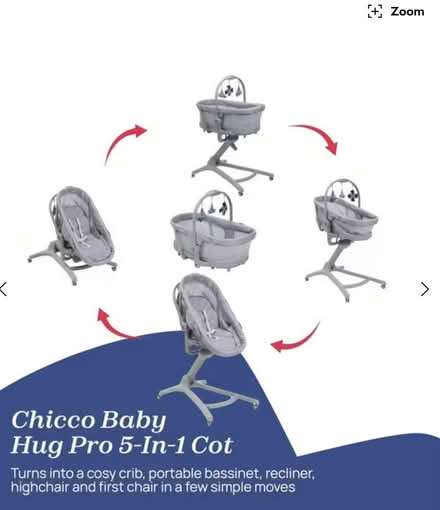 Photo of free Chicco Baby Hug Pro 5-in-1 Cot (North Kensington W10) #2