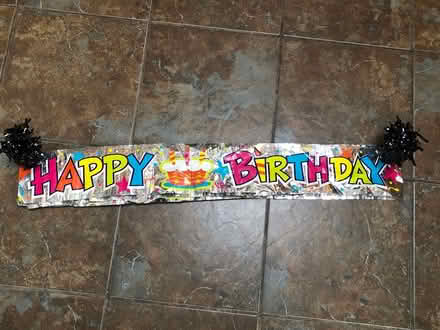 Photo of free Happy Birthday Banner (Northolt UB5) #1
