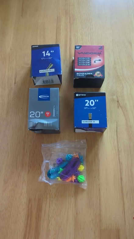 Photo of free Kids bike inner tubes and bike accessories (Abbeville Village SW4) #1