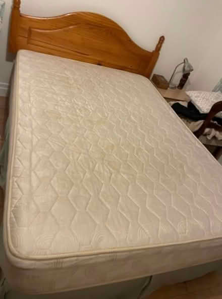 Photo of free Double bed-base,mattress,headboad (Dublin 14) #2