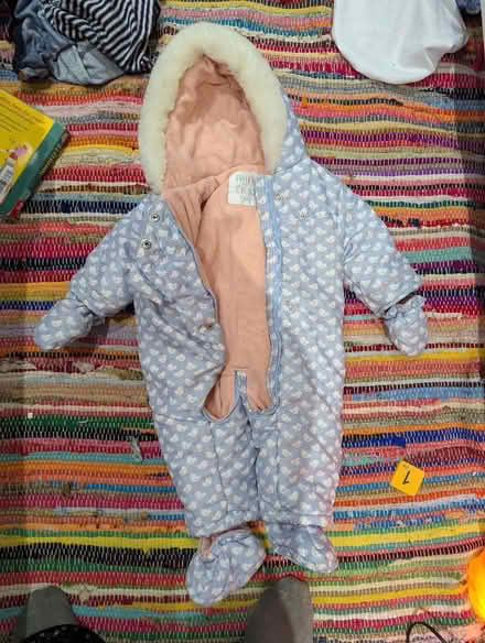 Photo of free Boden baby pramsuit 6-9 months (Surbiton KT5) #1