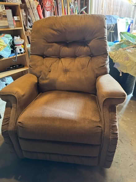 Photo of free Upholstered rocking chair (Richmond Annex) #1