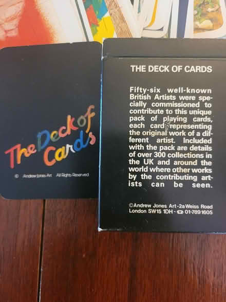 Photo of free 3 decks of unique playing cards (Toronto) #2
