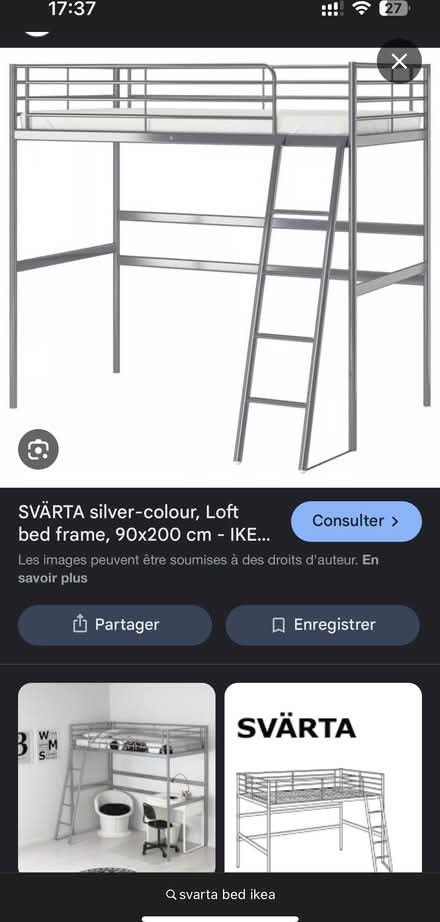 Photo of free Kid's loft bed (Beechwood/New Edinburgh) #3