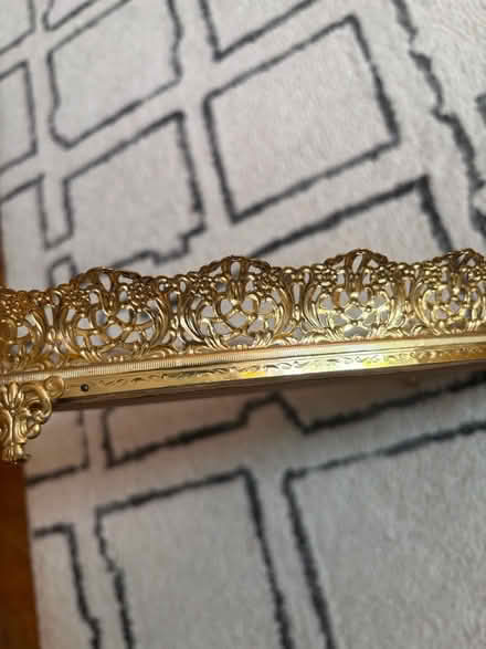 Photo of free Vintage oval mirrored tray (Rego Park) #2