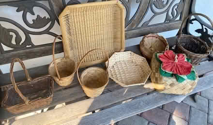 Photo of free Plastic cutlery, woven baskets (Community Center) #2