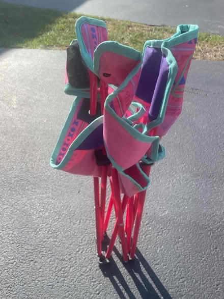 Photo of free Small child folding camp chairs (Aurora at Eola & Hafenrichter) #1