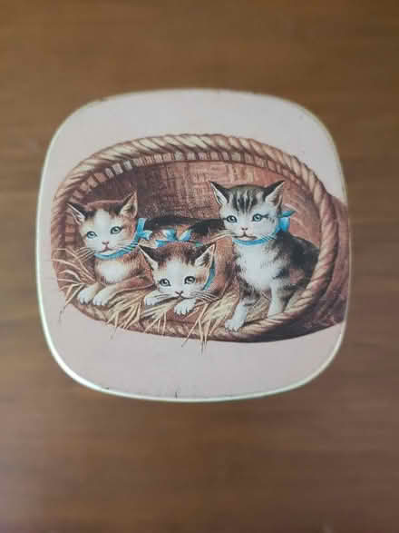 Photo of free Small child and cat tin (Ann Arbor Northwest Side) #3