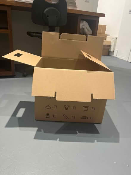 Photo of free About 20 moving boxes (Great Portland Street W1) #2