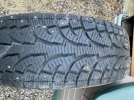 Photo of free Studded snow tires (near 18th St. and 112th Ave.) #1