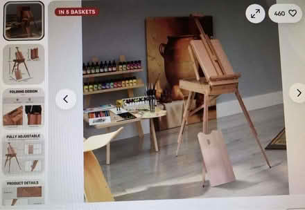 Photo of free Compact Artist’s Easil (Liverpool L6) #1