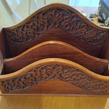 Photo of free Wooden desk tidy (Redfield BS5) #1